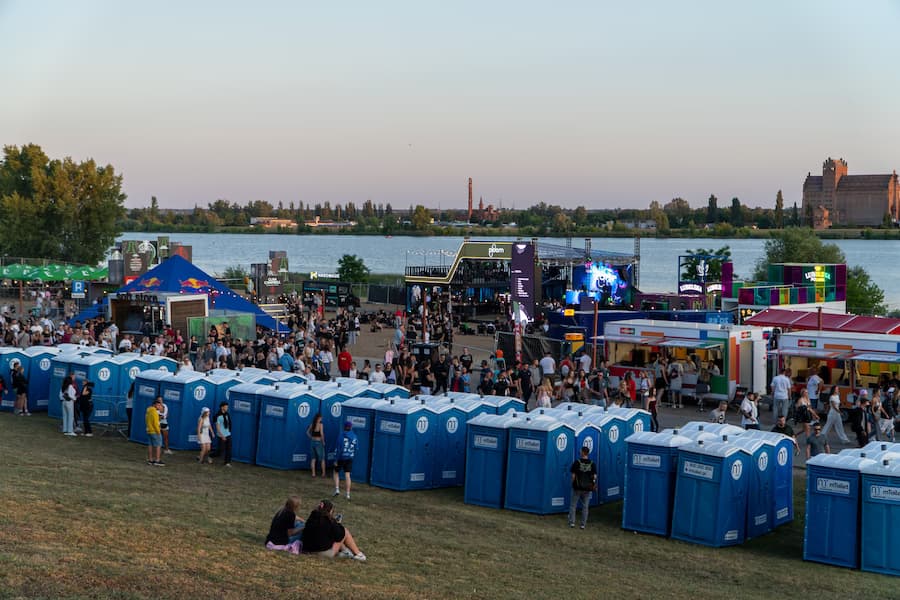 Realizacja mToilet - Festiwal plenerowy